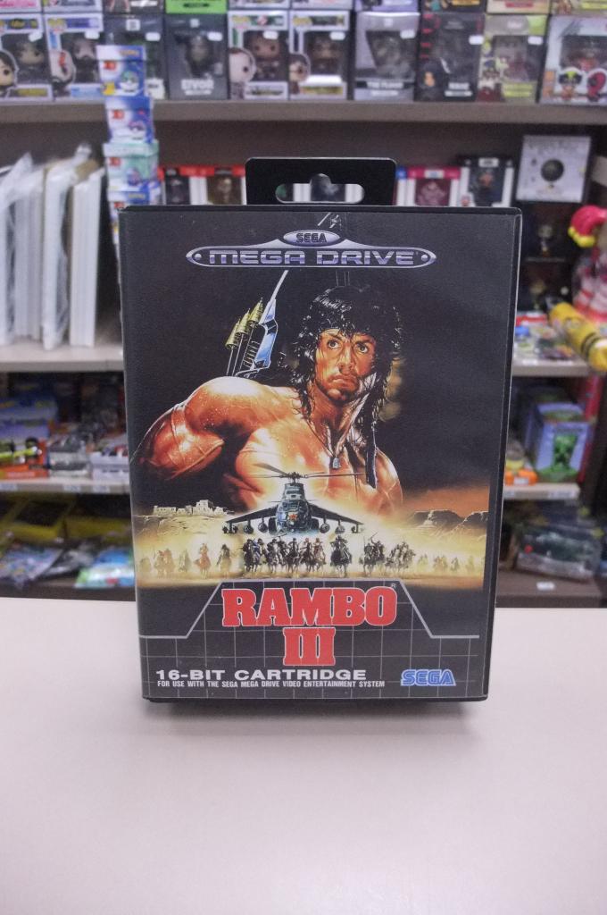 Rambo III (cib) Mega Drive, Enlèvement ou Envoi, 1 joueur, À partir de 7 ans, Aventure et Action