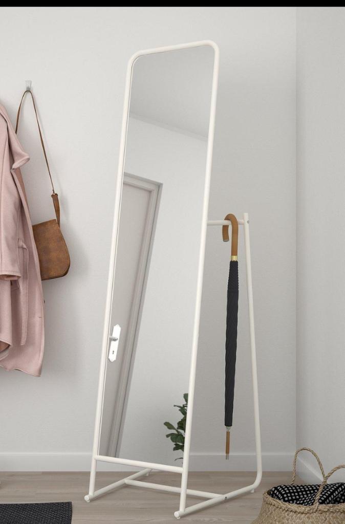 Miroir sur pied IKEA NICER, Maison & Meubles, Accessoires pour la Maison | Miroirs, Comme neuf, 50 à 75 cm, Rectangulaire, 150 à 200 cm