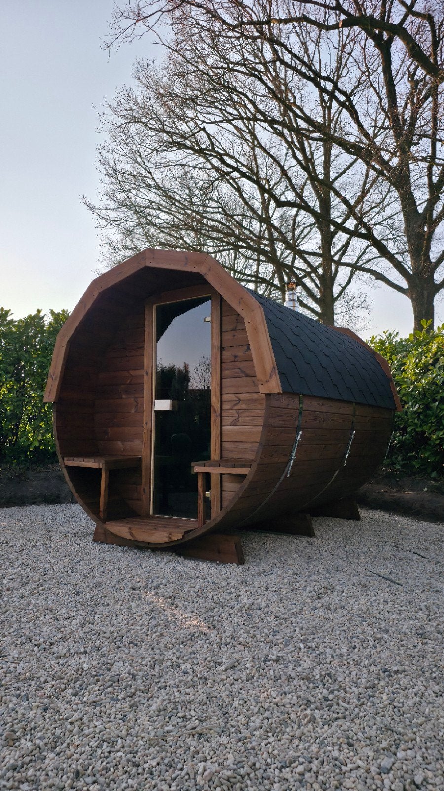 2,5M Barrel Sauna Gratis Levering en Plaatsing - 10% KORTING, Ophalen of Verzenden