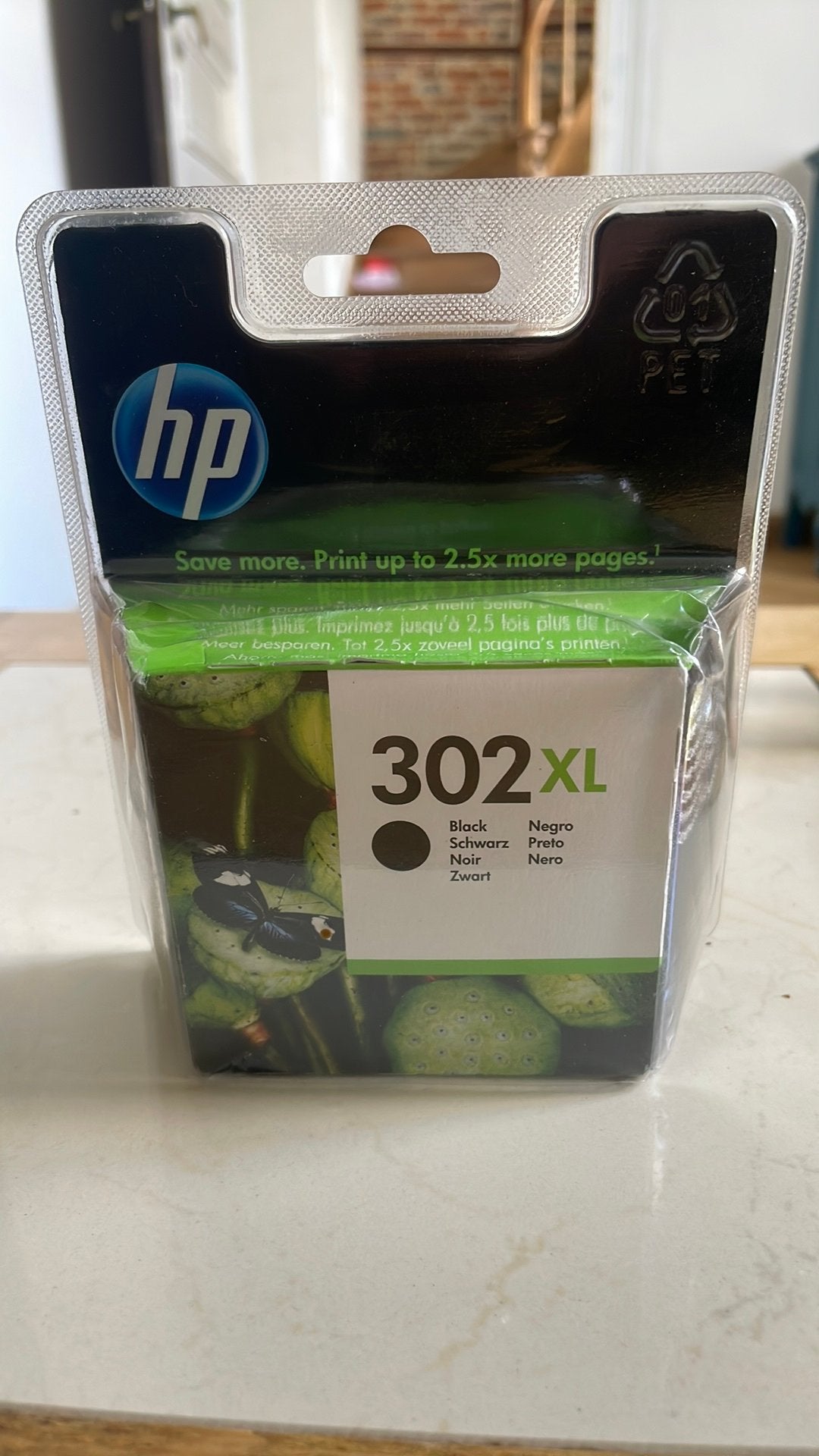 HP 302XL Cartouche d’encre noire grande capacité authentique, Ophalen, HP