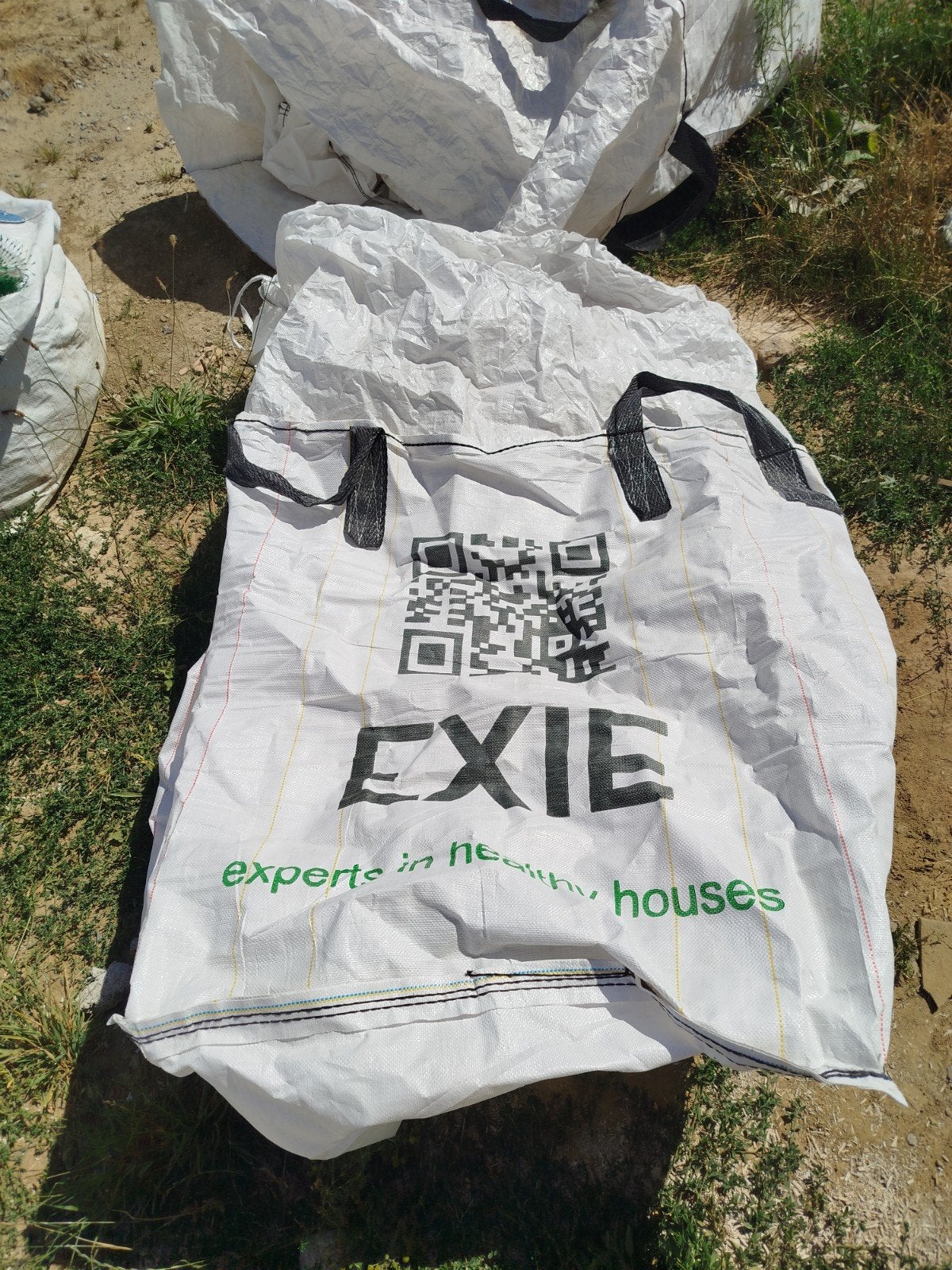 17 bigbags comme neuf — avec anses et cordon de ferm, Enlèvement