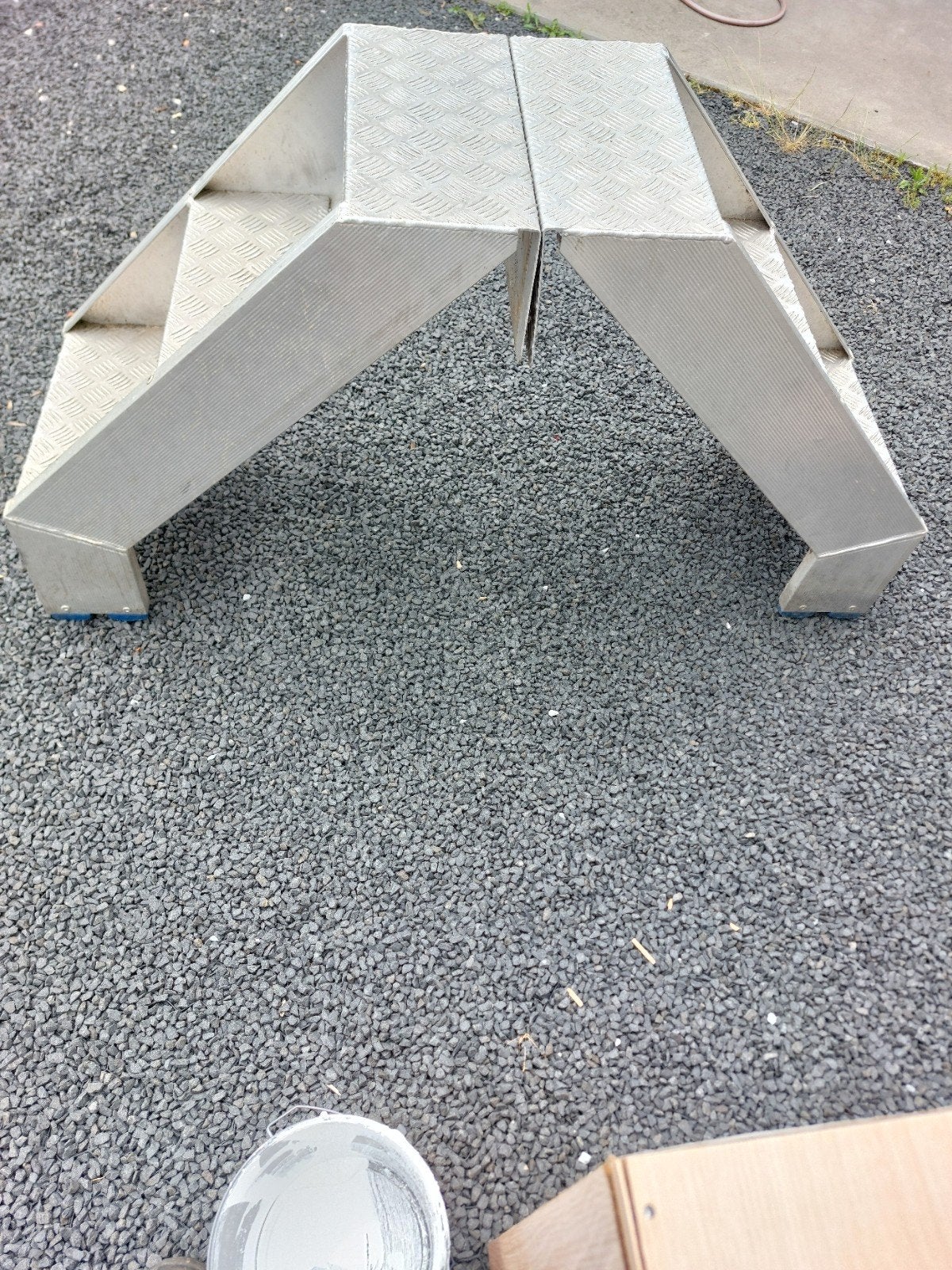 escalier aluminium, Enlèvement