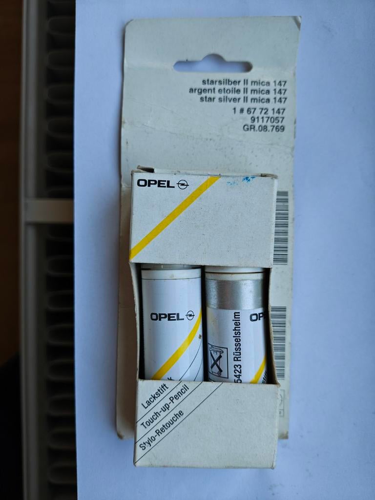 Originele Opel Starsilber II reparatie-/retoucheerset, Ophalen of Verzenden, Nieuw, Opel