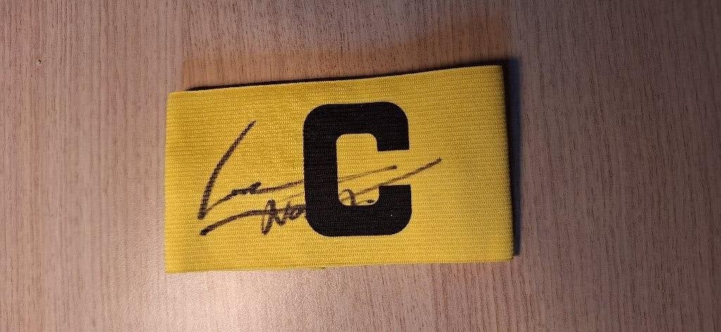 Aanvoerdersband met handtekening; Nordin Wooter # Ajax, Verzamelen, Verzenden, Nieuw, Shirt