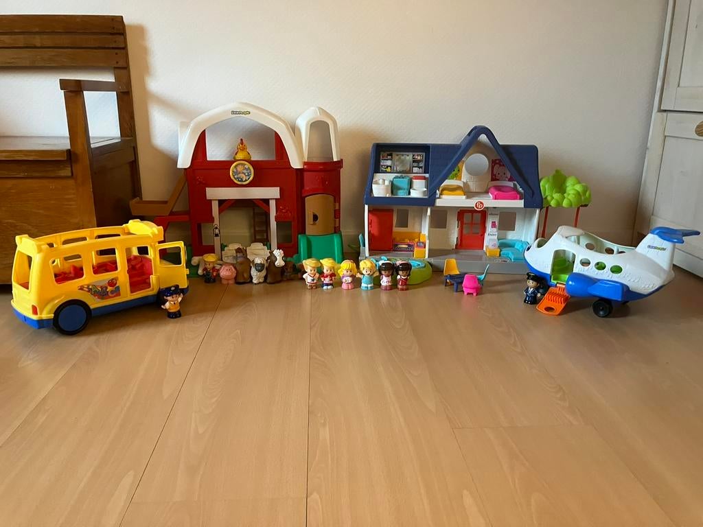 Lot Little people (Fisher Price), Kinderen en Baby's, Speelgoed | Fisher-Price, Ophalen, Zo goed als nieuw
