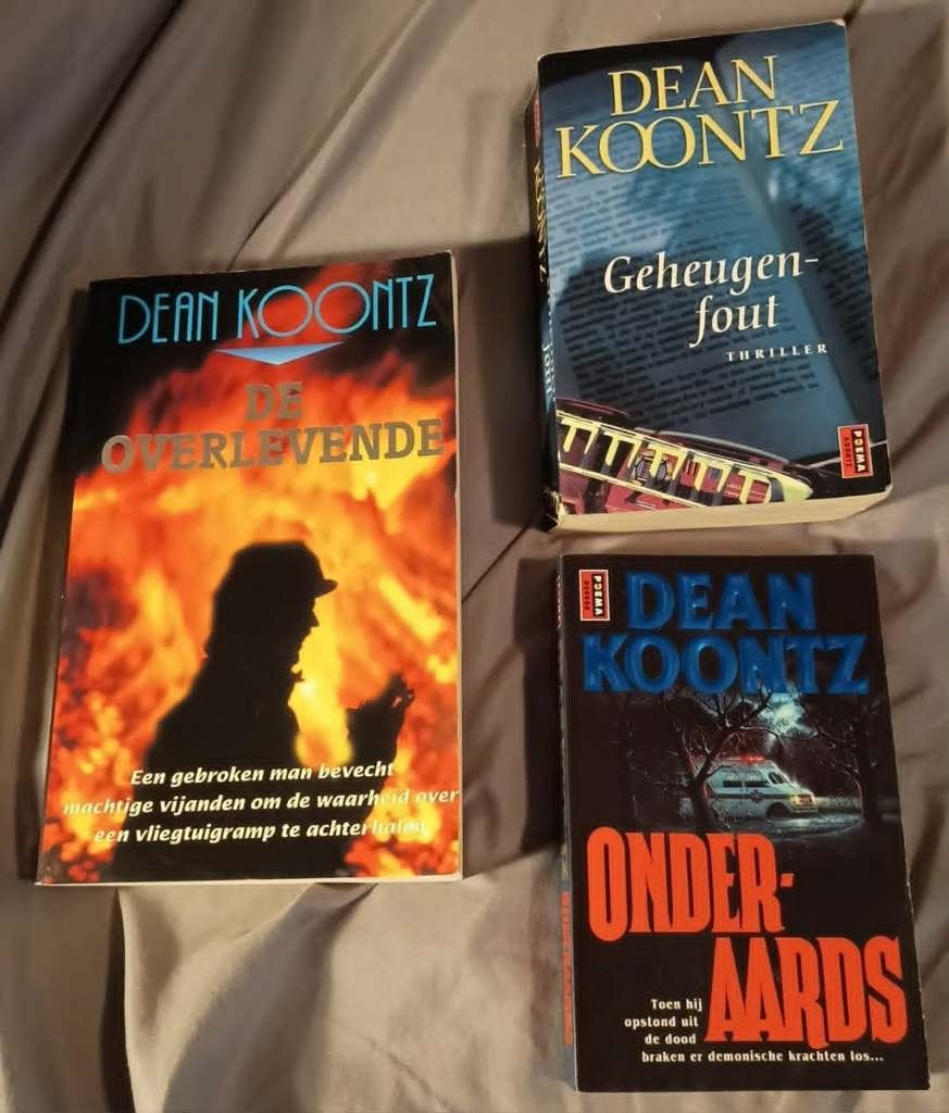 Dean Koontz boeken, Ophalen of Verzenden, Dean koontz