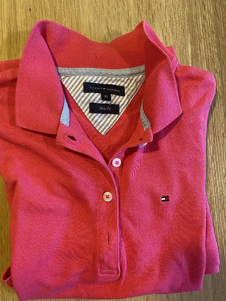 kleedje Tommy Hilfiger maat XS (12j), Tommy hilfiger, Ophalen of Verzenden, Zo goed als nieuw, Roze