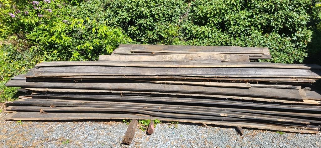 Oude boolplanken lengte 2m en 4m, Ophalen, Gebruikt, 250 cm of meer, Planken