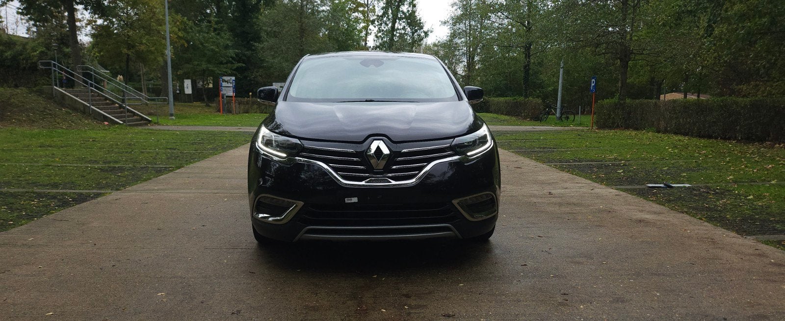 Renault Espace 1.6 Dci Bj.2016 Met 145.000 Km. Garantie!!, Euro 6, Zwart, Leder, 5 deurs