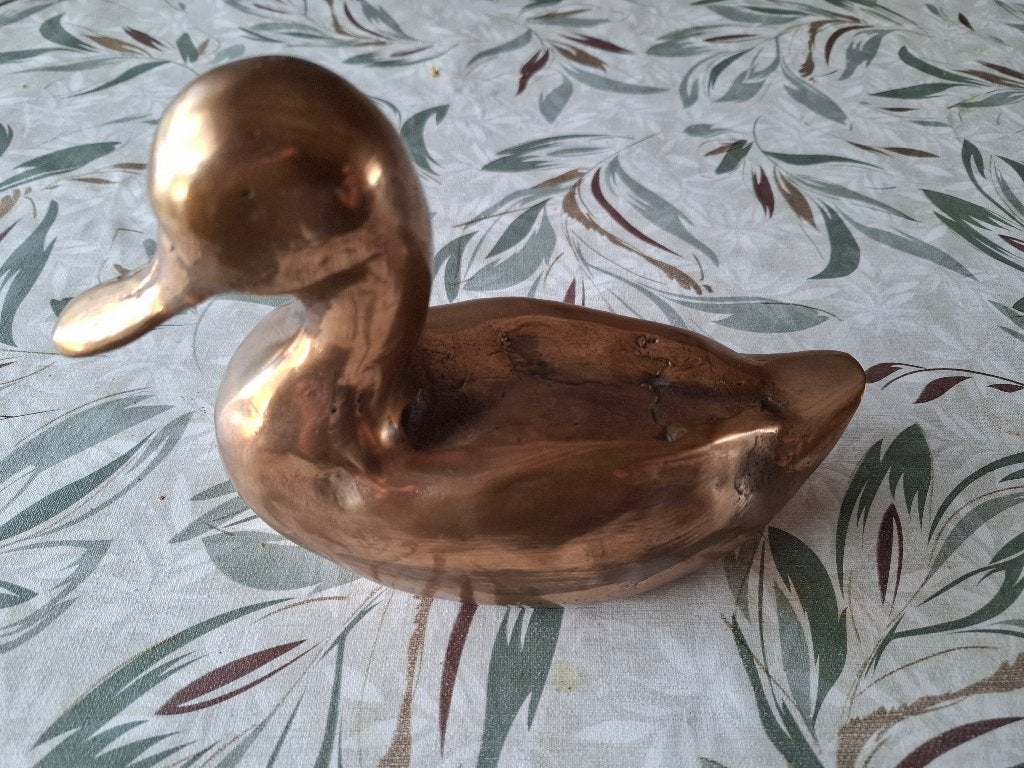 vintage koperen eend, Antiek en Kunst, Antiek | Brons en Koper, Ophalen