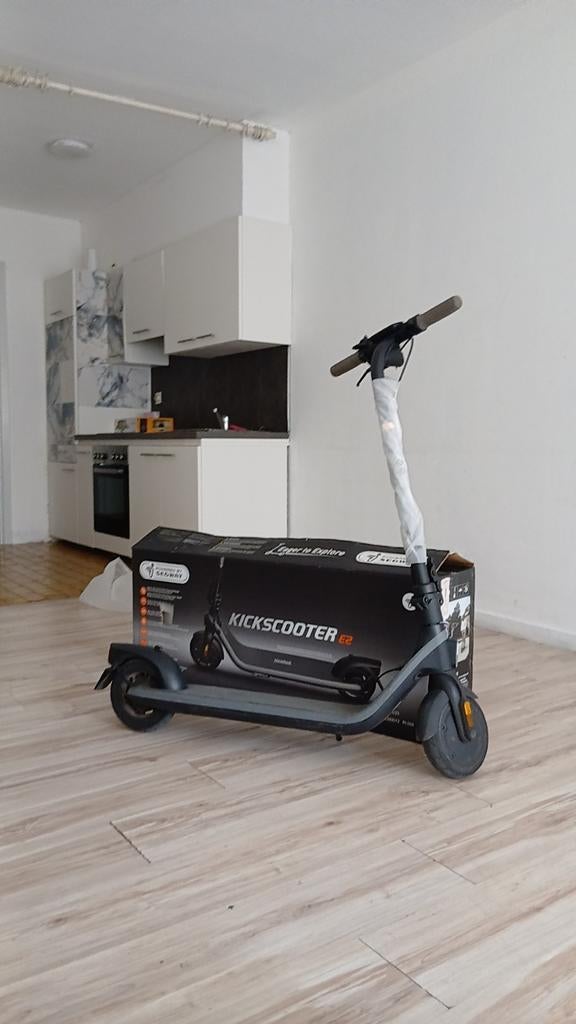 Ninebot e2, Ophalen