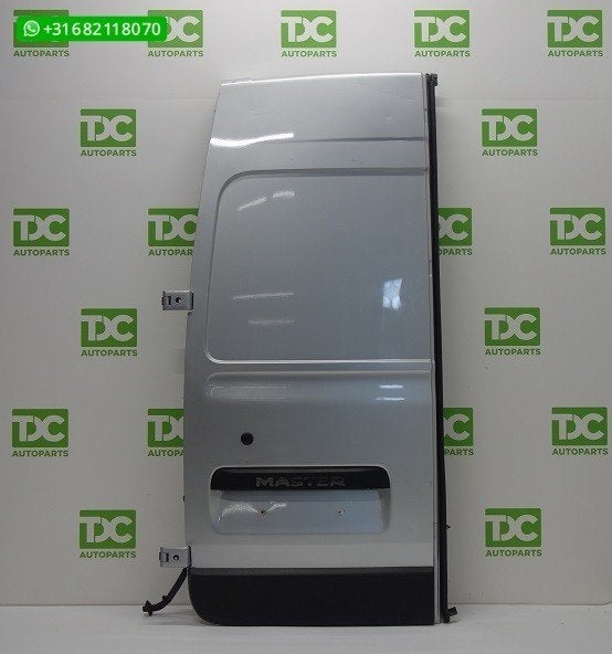 Renault Master (10-20) Achterdeur links dicht zilvergrijs H2, Auto-onderdelen, Gebruikt, Ophalen of Verzenden, Achter, Renault
