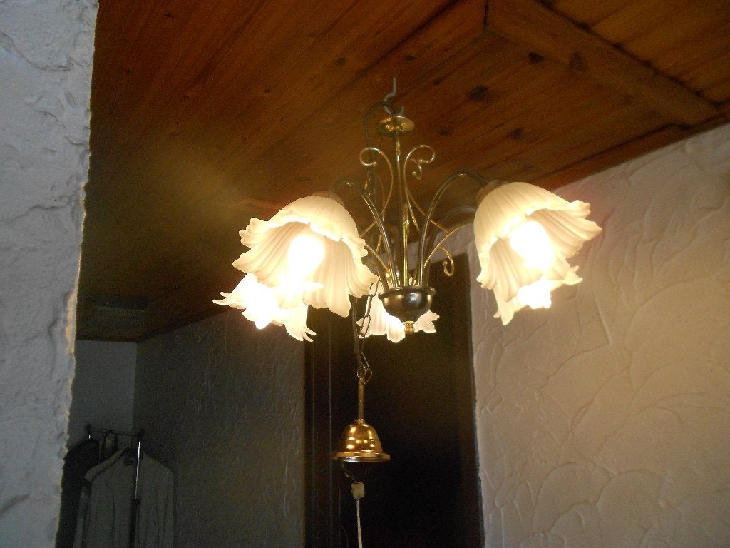 lustre année 60, Maison & Meubles, Enlèvement, Comme neuf