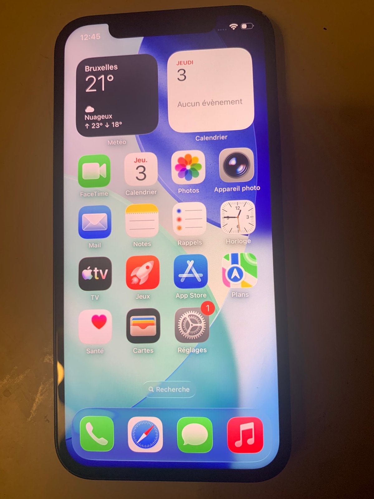 iPhone 12 couleur noir stockage 128gb, Enlèvement ou Envoi, Comme neuf