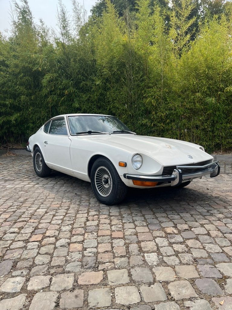 Datsun 240Z overeenkomende nummers — 07/1973 — Import USA, Auto's, Achterwielaandrijving, Wit, Handgeschakeld, 2 deurs
