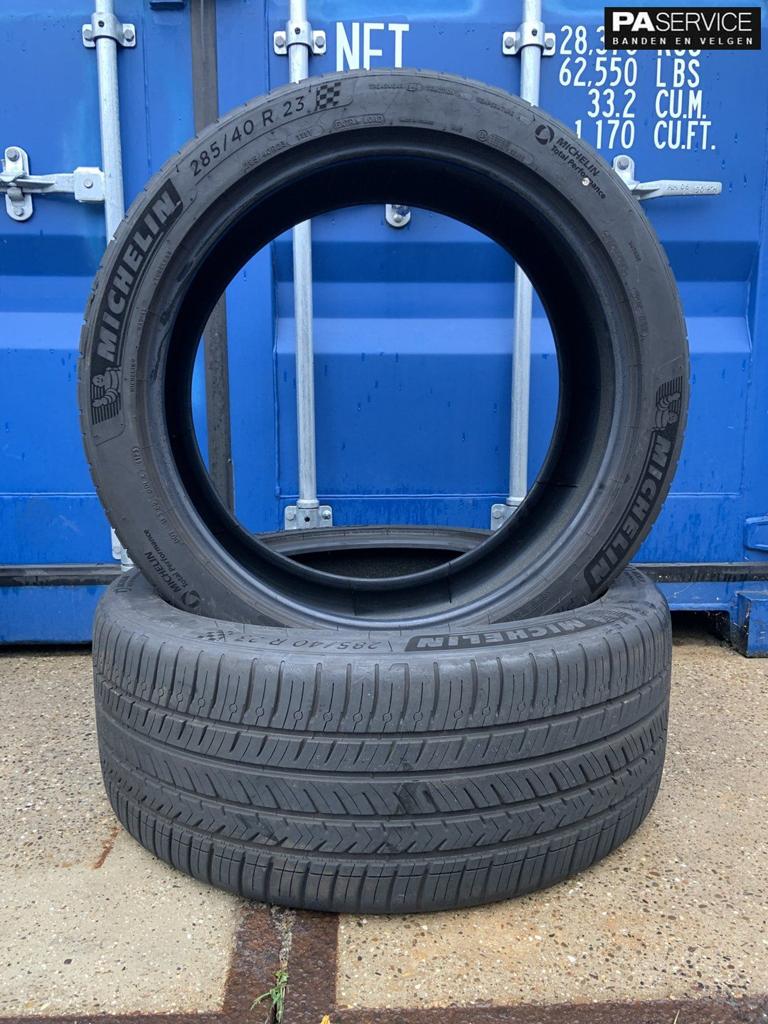 2x Michelin Primacy 285 40 23 met 6,9mm, Autos : Pièces & Accessoires, Pneus & Jantes, Jante(s), Utilisé, Enlèvement ou Envoi