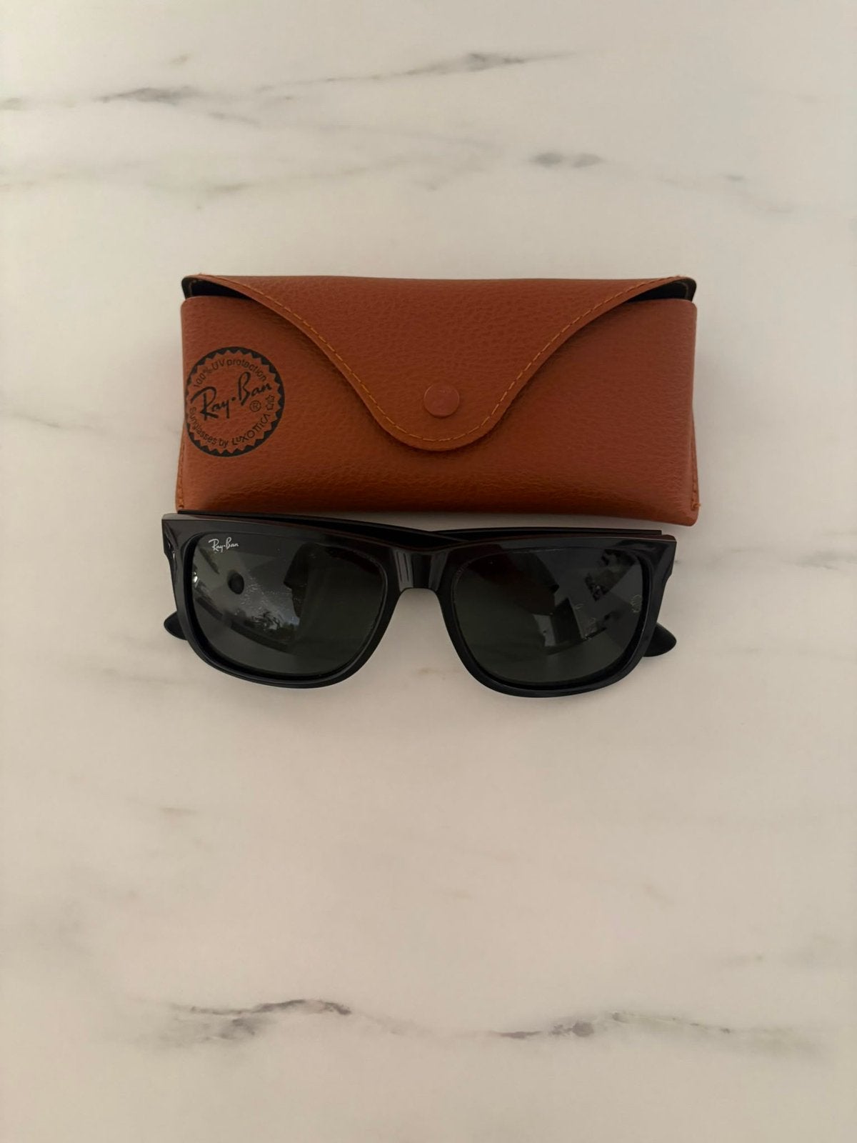 Ray Ban RB4165, Ophalen, Gebruikt, Zonnebril, Zwart