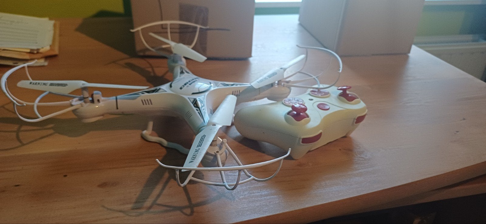 drone, Ophalen