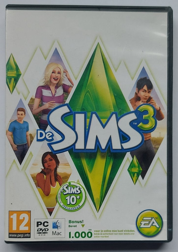 Sims 3 - 10e Verjaardag- (top staat, met serienr), Games en Spelcomputers, 1 speler, Eén computer, Ophalen of Verzenden, Zo goed als nieuw