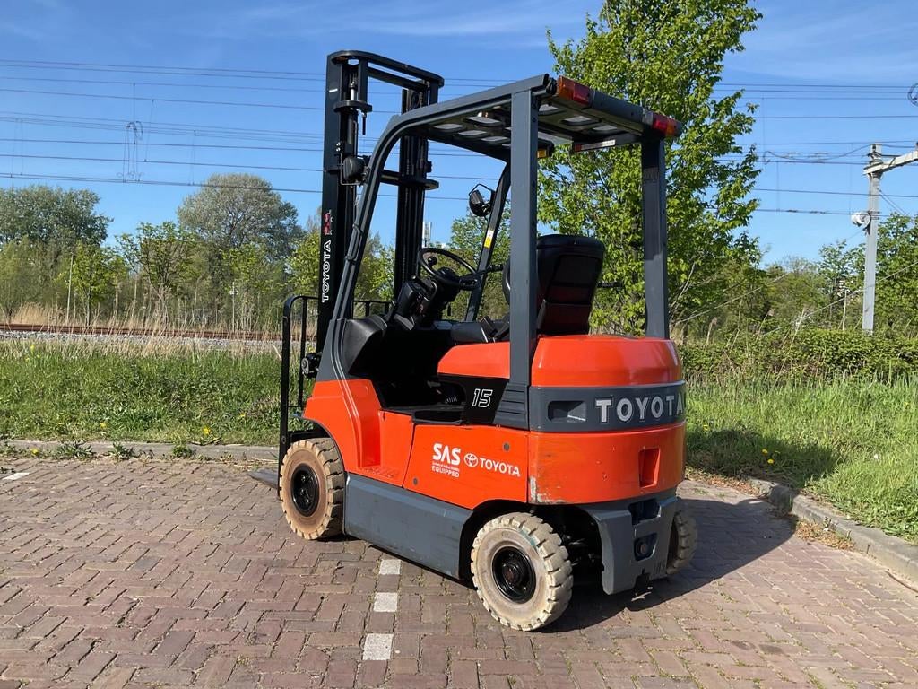 Toyota 7FBH15 1500KG 4.00METER HEFTRUCK (bj 2007), 1000 tot 2000 kg, Elektrisch, Heftruck, Toyota