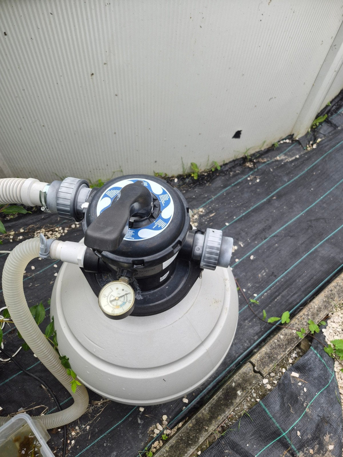 Zandfilter  model 97507 foto, Ophalen