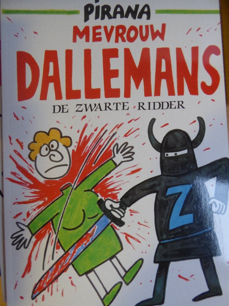 pirana , mevrouw dallemans , de zwarte ridder, Boeken, Stripverhalen, Ophalen of Verzenden