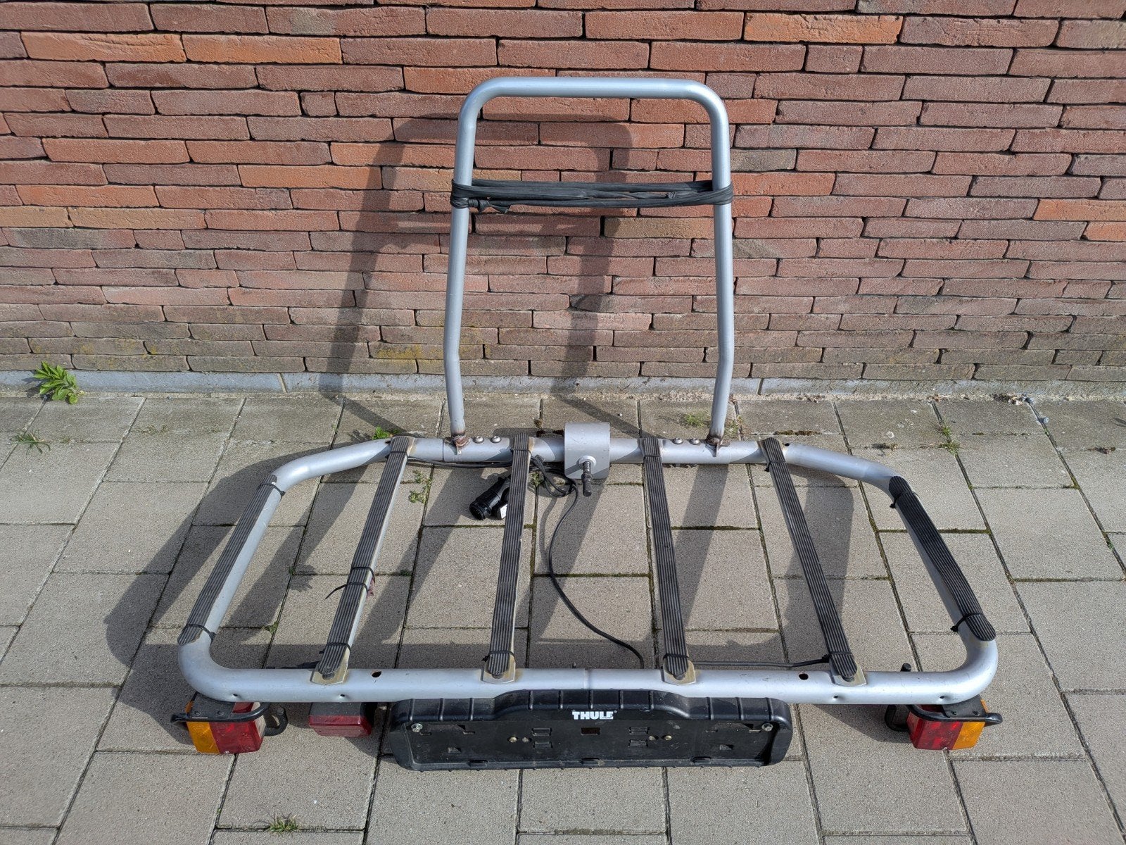 Thule bagagerek in goede staat, Vélos & Vélomoteurs, Accessoires vélo | Porte-vélos, Enlèvement