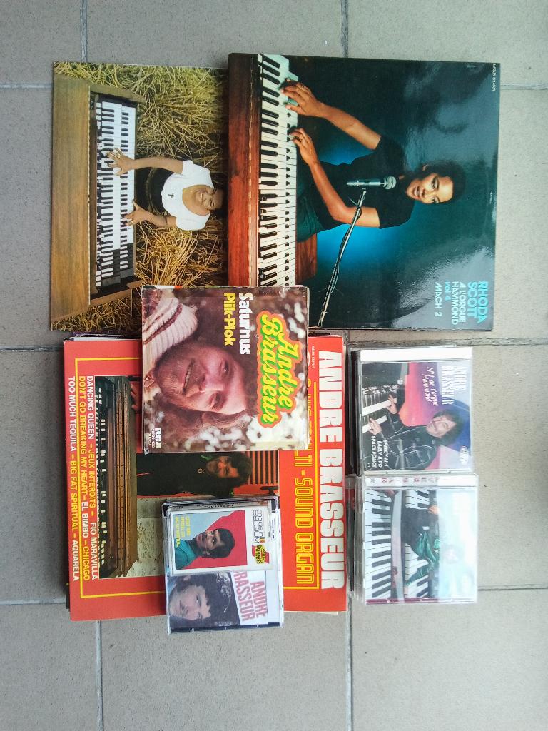 Collection de André BRASSEUR + autres CD et Vinyles, Cd's en Dvd's, Vinyl | Jazz en Blues, Zo goed als nieuw, Ophalen