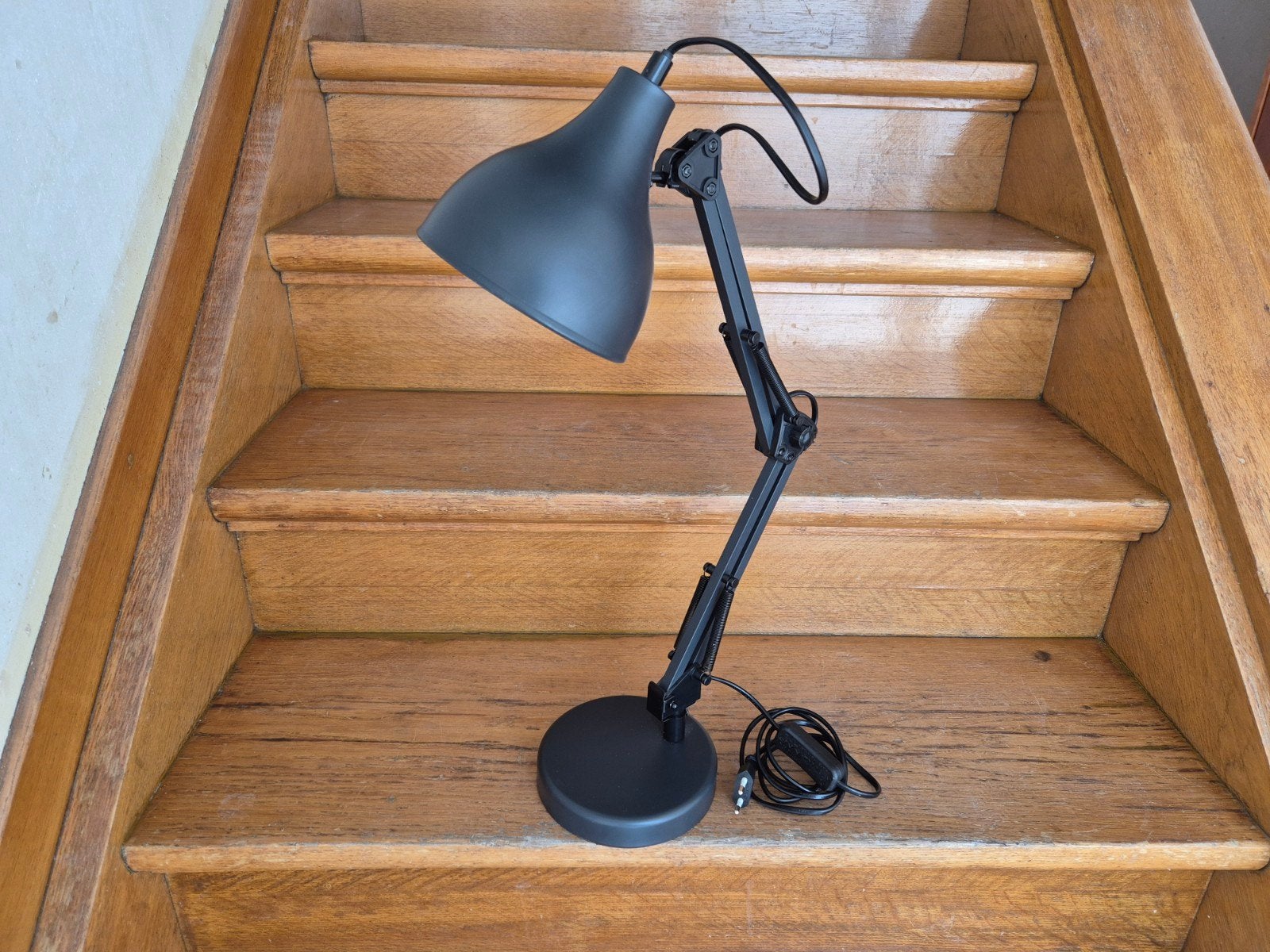Lampe de bureau design industriel, Industriel, 60 cm, Lampe de bureau, Comme neuf