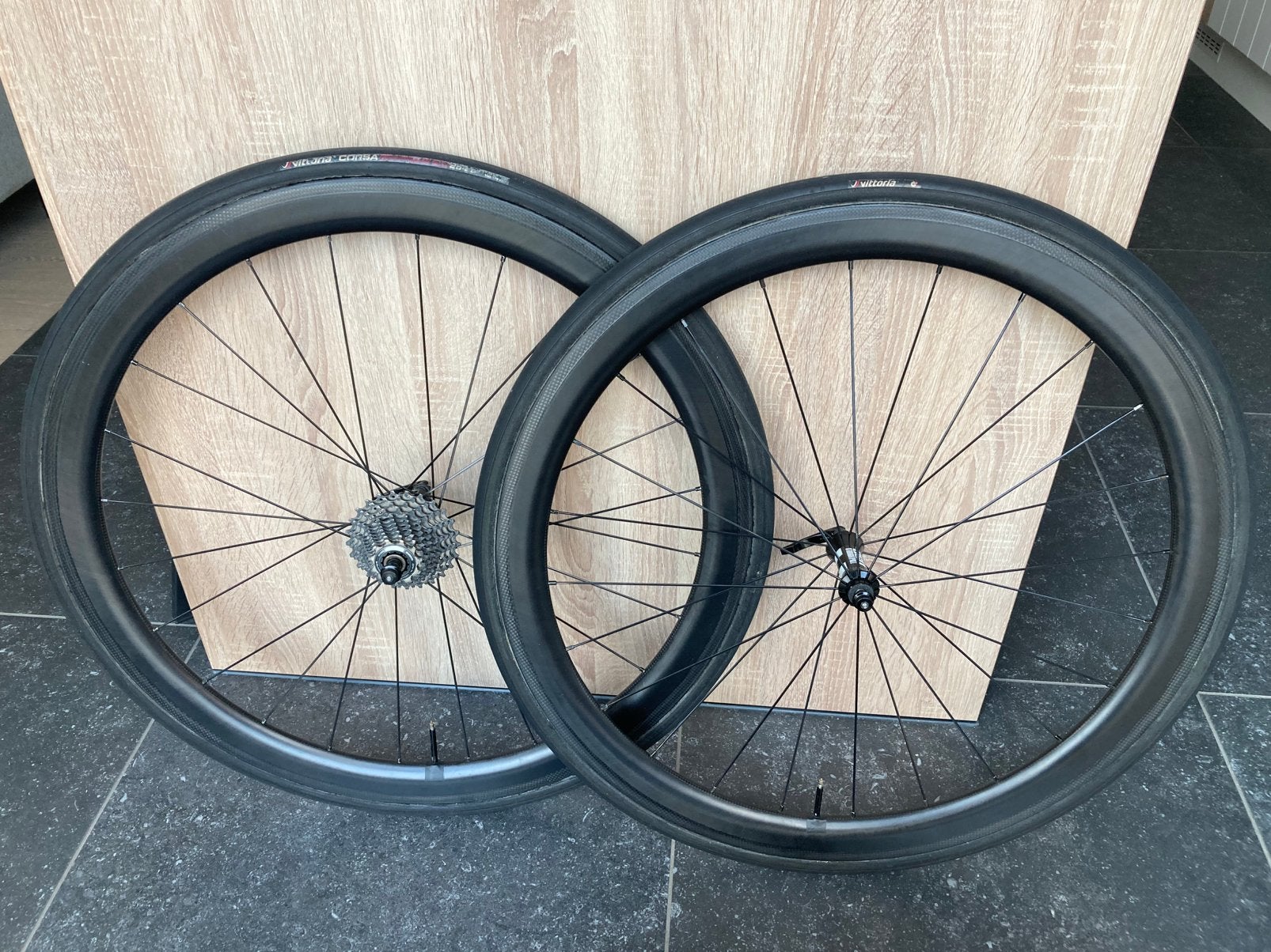 Icon carbon wielset velgrem, Fietsen en Brommers, Gebruikt, Racefiets, Carbon, Ophalen