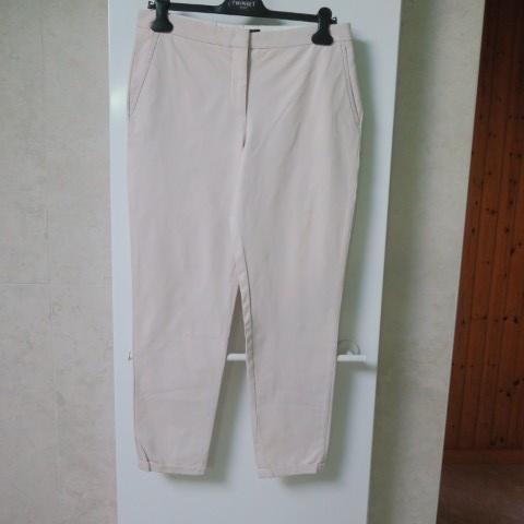 Broek crème structuur Fabiana Filippi mt 40 (it 44), Taille 38/40 (M), Enlèvement ou Envoi, Autres couleurs, Comme neuf