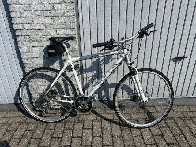 Herenfiets, Comme neuf, Enlèvement, Frein à disque, Suspension