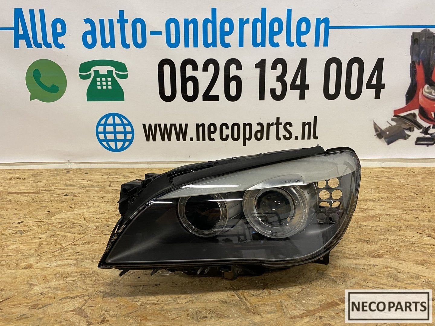 7 SERIE F01 F02 F03 F04 XENON KOPLAMP LINKS 7182137, Auto-onderdelen, Gebruikt, -, -, Ophalen of Verzenden