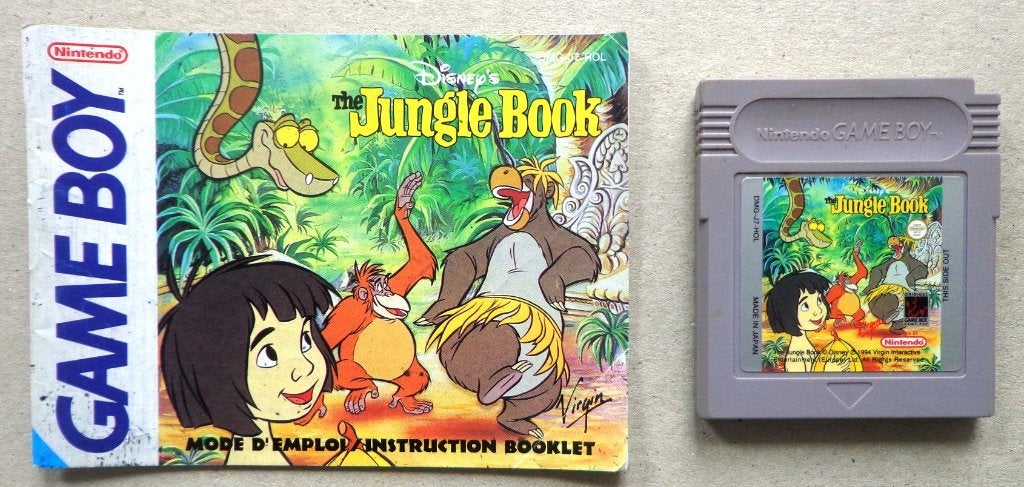Disney's The Jungle Book voor de Nintendo Gameboy + boekje, Ophalen of Verzenden, Gebruikt
