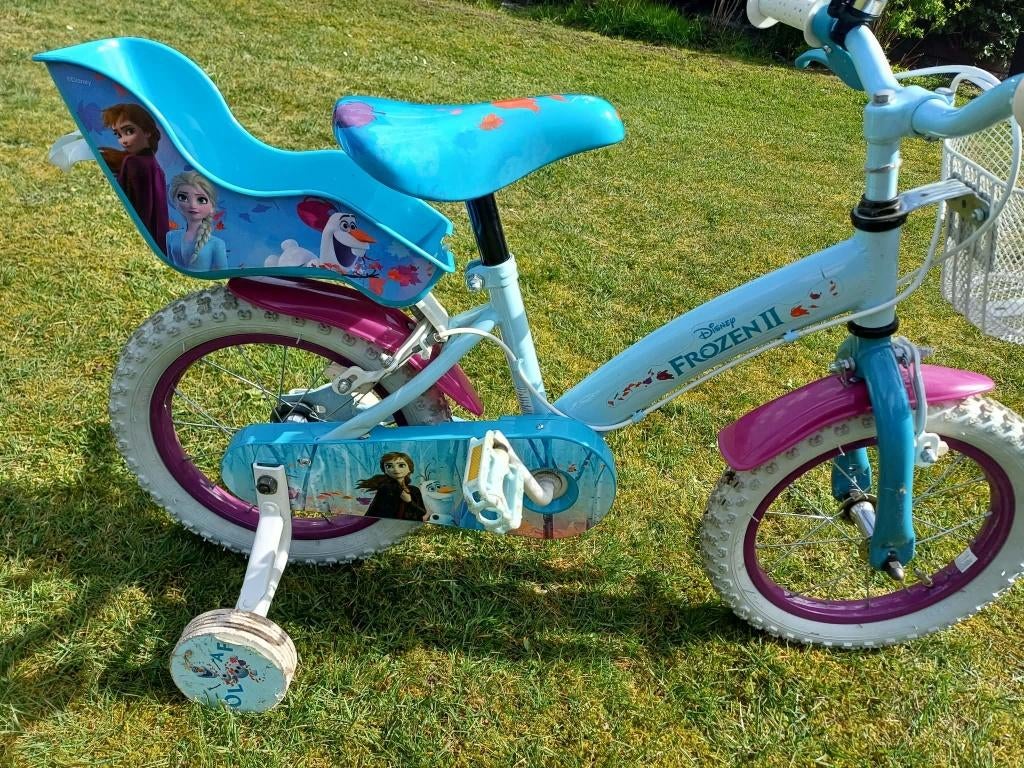kinderfiets, Fietsen en Brommers, Ophalen, Gebruikt, Minder dan 16 inch, Zijwieltjes