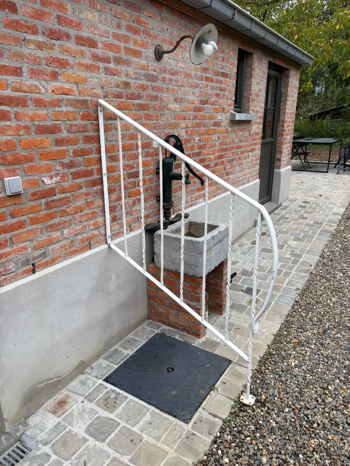 Smeedijzere trapleuning, Ophalen, Gebruikt, IJzer, Sierhekwerk