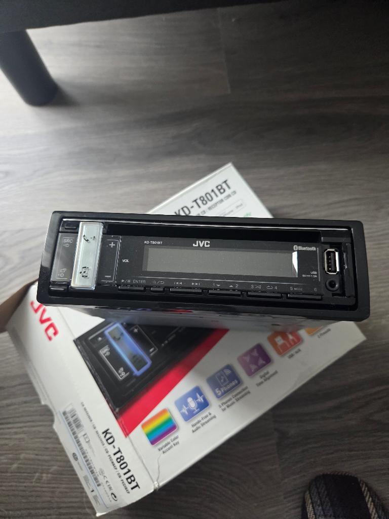 JVC KD - T801BT, Ophalen of Verzenden, Zo goed als nieuw, JVC