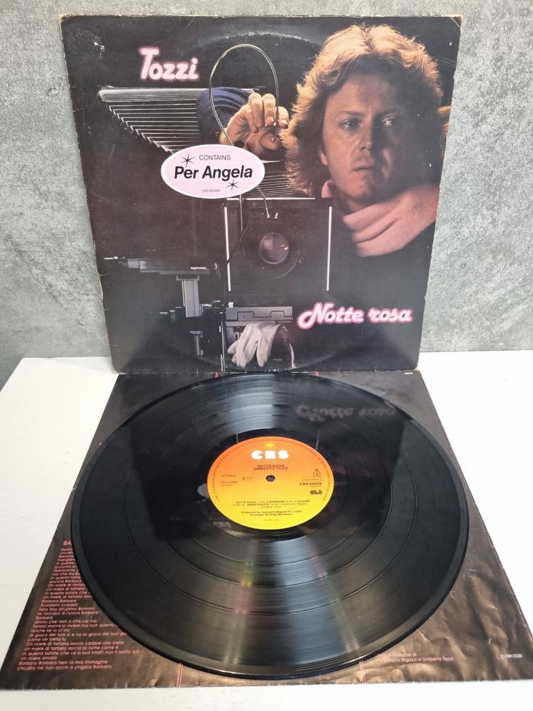 Umberto Tozzi Notte rosa, Cd's en Dvd's, Vinyl | Pop, Ophalen of Verzenden