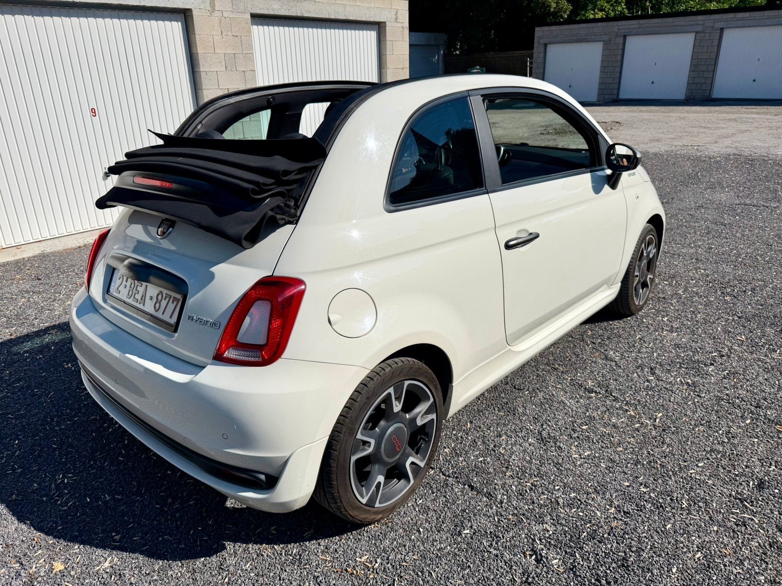 Fiat 500C 1.0i MHEV Sport Cabriolet ( 2021 ), Auto's, Fiat, Voorwielaandrijving, 4 zetels, 88 g/km, 980 kg