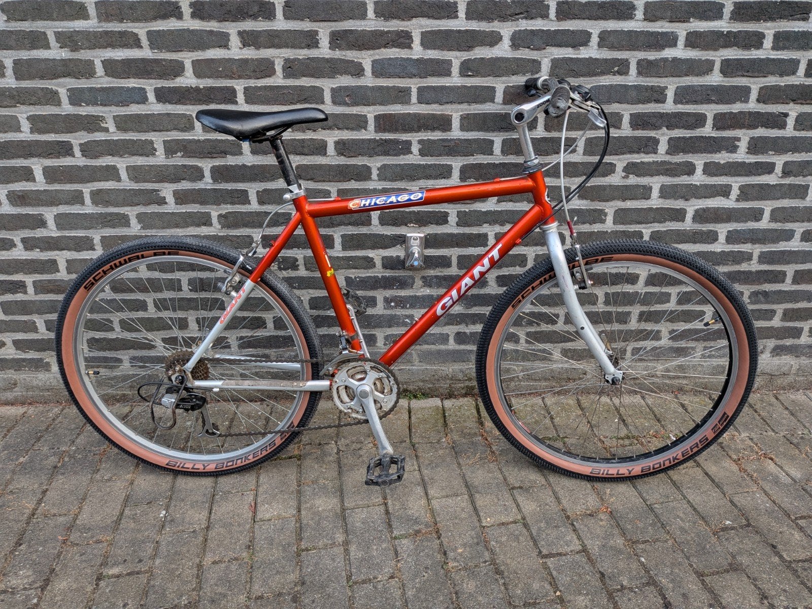 Giant Chicago Project retro mtb, VTT rigide, Frein sur jante, Giant, Enlèvement
