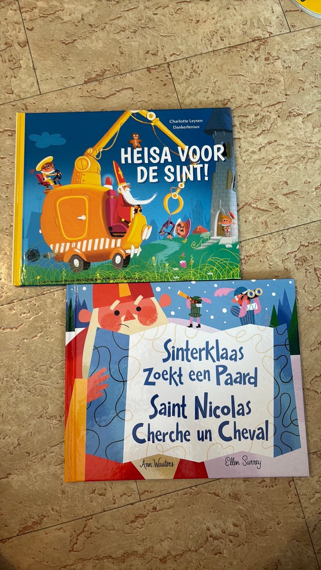 2 voorleesboeken over sinterklaas, Livres, Livres pour enfants | 0 an et plus, Enlèvement, Neuf