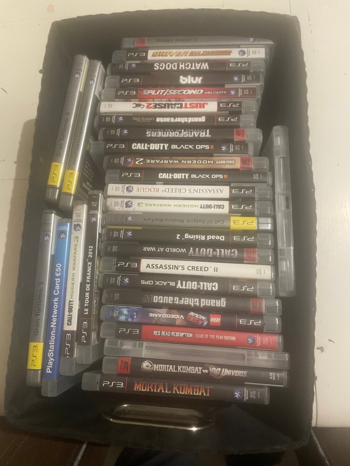 Ps3 plus spelletjes en 2 controllers, Games en Spelcomputers, Games | Sony PlayStation 3, Ophalen, Zo goed als nieuw