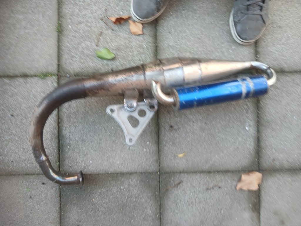 Yamaha booster uitlaat, Fietsen en Brommers, Ophalen of Verzenden, Gebruikt, Overige modellen