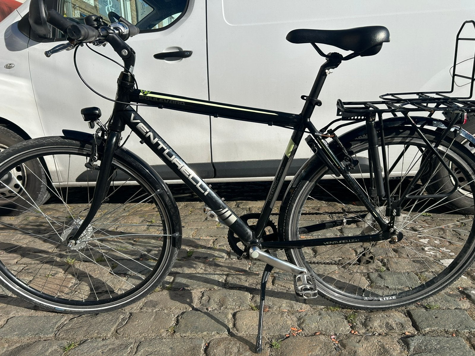 Herenfiets Venturelli, Fietsen en Brommers, Minder dan 10 versnellingen, Gebruikt, Velgrem, 49 tot 53 cm