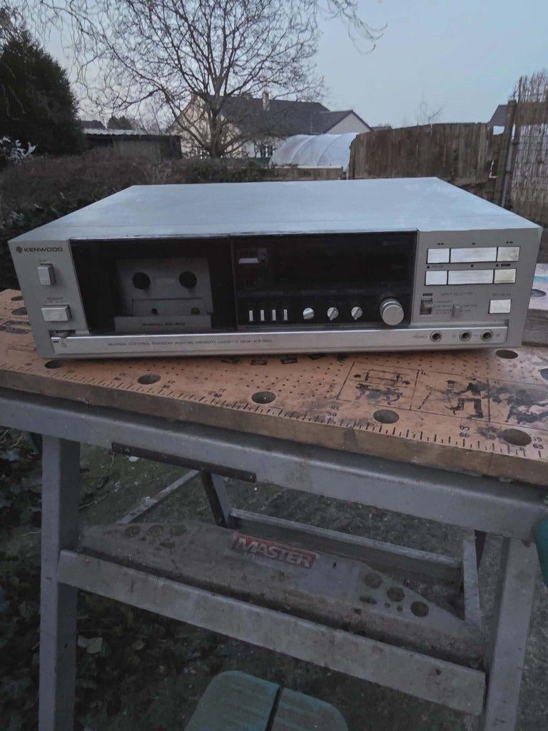 KENWOOD KX-900 - Dektape!!! riemen moeten worden vervangen!!, Ophalen of Verzenden, Enkel, Kenwood