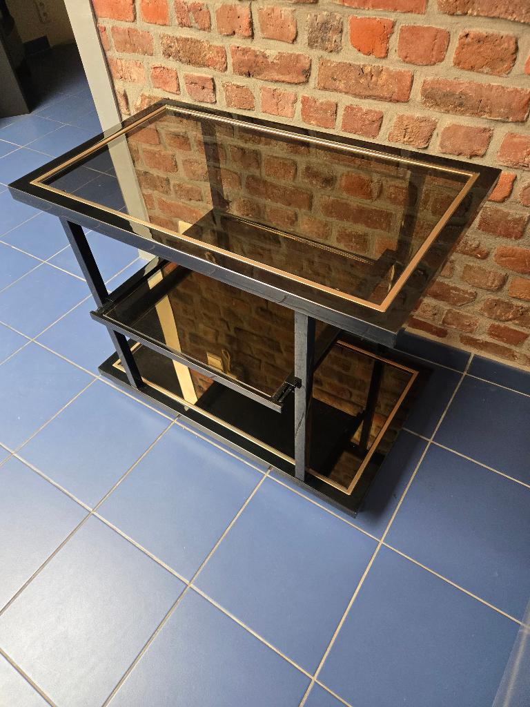 tv,stereo meubel tafel, Maison & Meubles, Accessoires pour la Maison | Autre, Comme neuf, Autres matériaux, Multicolore, Enlèvement