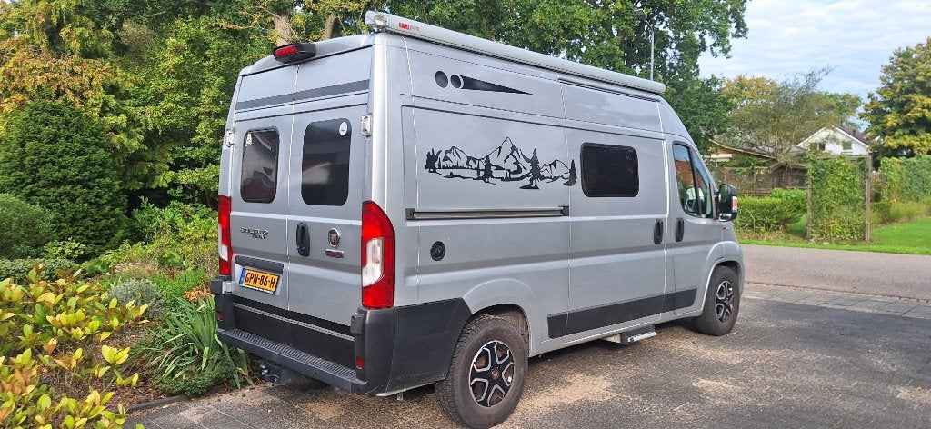 Zeer complete buscamper Fiat Ducato AUTOMAAT van 2019, Buscamper of Camperbus, Fiat, Tot en met 2, Treinzit