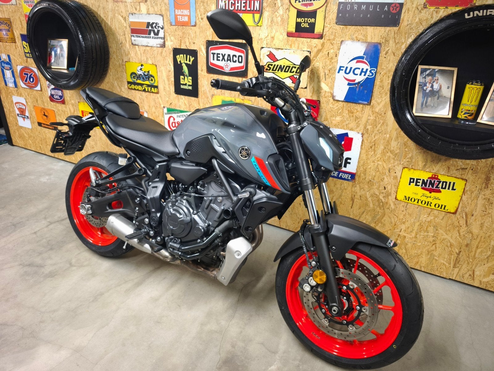 Yamaha MT07 2021 / Garantie / 1er Propriétaire, Motos, ABS, Entreprise, Plus de 35 kW, 2 cylindres