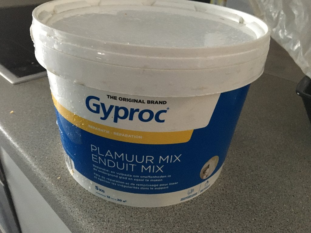 Gyproc plamuurmix 5 kg nieuw, Ophalen of Verzenden, Nieuw