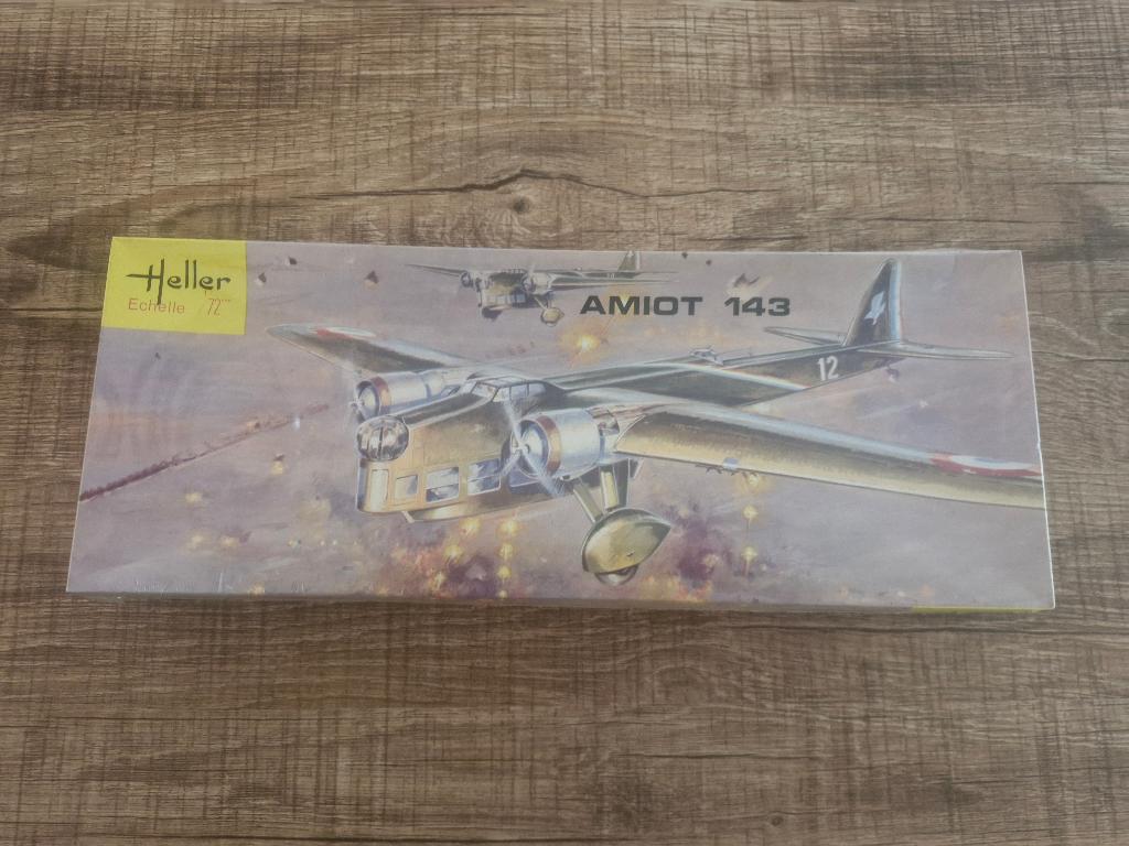 Heller 1/72 Amiot 143, 1:72 tot 1:144, Nieuw, Ophalen of Verzenden, Vliegtuig